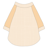 Autumn Vibes Only - Creamy Gingham - The Raglan Jersey